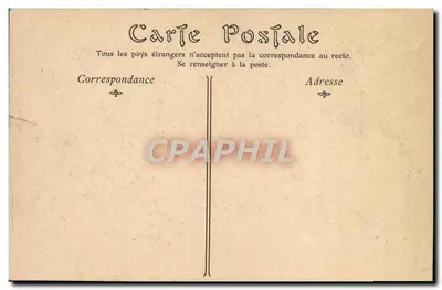 Normandse boerenvrouw — in traditioneel kleding met mandje — ND Phot, n°44 — Achterkant