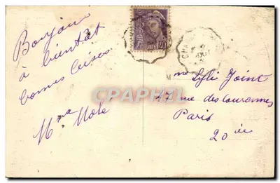 Legende Saint-Saulge — seria 19 — Drukarnia H. Wayer, Prémercy — Rewers