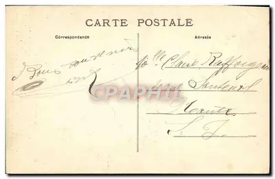 De Lamentaties van een Witte — Uitgever E.P. (n°12) — Stempel 5c groen, annulering 'DEUX OCEX' (1897) — Achterkant