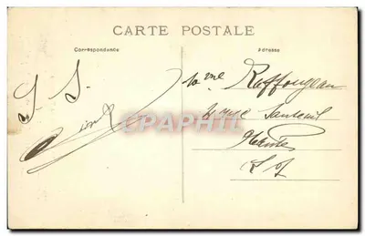 Le Père Jean au Téléphone — caricature — éditeur R.G. n°38 — Rewers