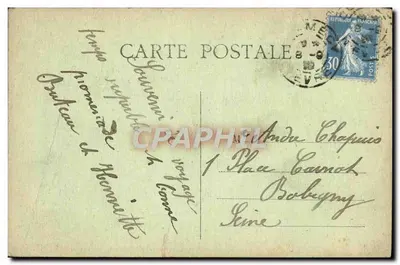 Scènes Morvandelles — Consultation dentaire caricaturale — IMP. H. WAYER, PRÉMERY — Verso
