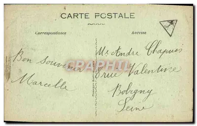 Le Conscri de Bôna — scène de mobilisation — Collection Boubé n°133 — Rewers