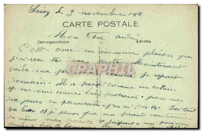 Lenda de Saint-Saulge — O descanso semanal — Coleção Rouhe — Verso
