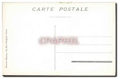Most Arków - Liège (Belgia) — widok po zniszczeniu — Wydawca Belot, Paryż, n°1 — Rewers