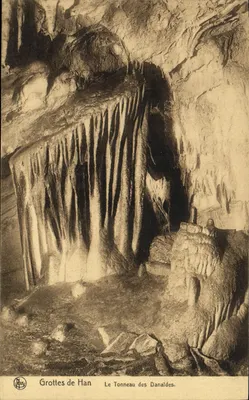 Grutas de Han — O Barril dos Danaidas — editor N. L. S. (N. L. S. de Rochefort e de Hans-sur-Leze)
