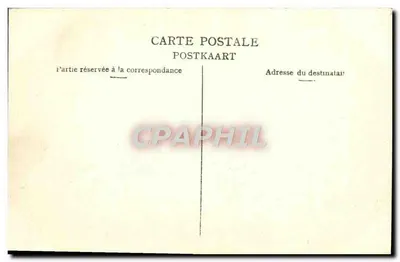 Tournai — Estátua Bara — editor desconhecido, número de série não visível — Verso