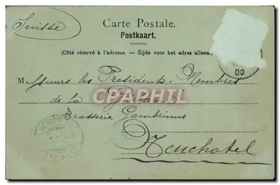 Paleis van Justitie — Brussel — Stengel & Co., M. 4101 — Achterkant