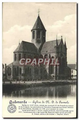 Audenaarde — Igreja de N. S. de Semele — Editor E. Desaix, Bruxelas