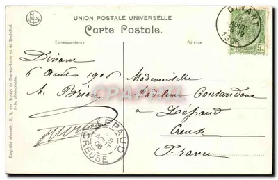 La Salle des Mamelons — Grottes de Divian — wydawca Neis, seria nie widoczna — Rewers