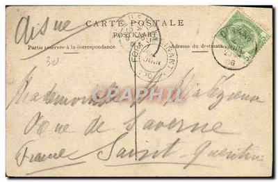 Dinant — samochód z kopalni Maintenon w muzeum fortecznym — Rewers