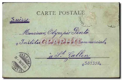 Liège — Le Théâtre — Imprimé sur la carte par R. & J. D. n° 231 — Achterkant