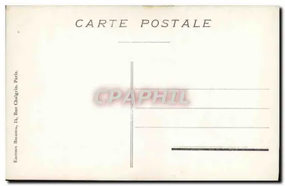 Rue de la Station em Herve perto de Liège — destruição após guerra — Edição Chalgrin, Paris — Verso