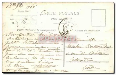 Bruxelas A Avenida Verde e o Canal — editor não visível, número de série não visível — Verso