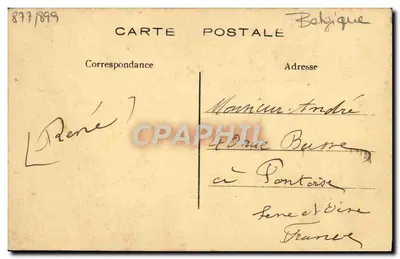 Monumento dos Prussianos em Plancenoit — Lembrete de Waterloo — Belle-Alliance, 18 de Junho de 1815 — Verso