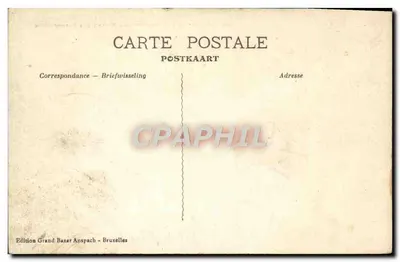 Bruxelas - Praça Principal - Casa das Corporações — edição Grand Bazar Anspach, n°67 — Verso