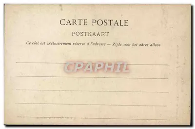 Namur — Dom z XVII wieku na ulicy Gravière — C.P.A. Deley, Paryż — Rewers