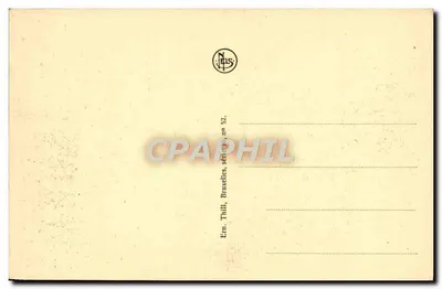 Namur — Wyspa Vas-t'q-frotte — Ern. Till, Bruksel, seria nr 52 — Rewers