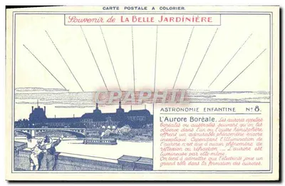 Aurora boreal — Astronomie enfantine n°8 — Belle Jardinière