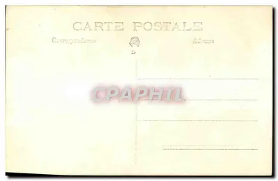 Donna davanti a un castello — editore non visibile — numero di serie non visibile — Verso