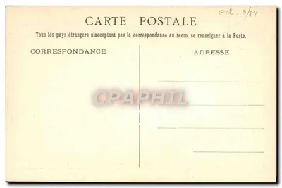 Le Clairon — Poésie Paul Déroulede, Muzyka Émile André — Wydawca nie widoczny — Rewers