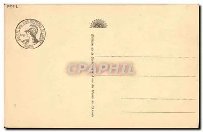 Cavalo em uma árvore - St-Thomas (6 Setembro 1915) - Coleção F. Flameng — Verso