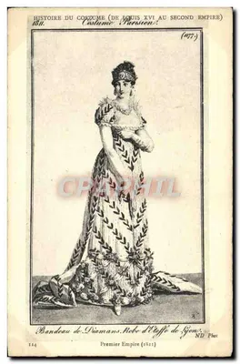 Traje Parisiense — Primeiro Império (1811) — ND Phot