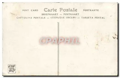 Chasse à courre — scène de chasse avec chien et chasseur — Salons de la Consigne, par Gaston Géliberti, n° 472 — Verso