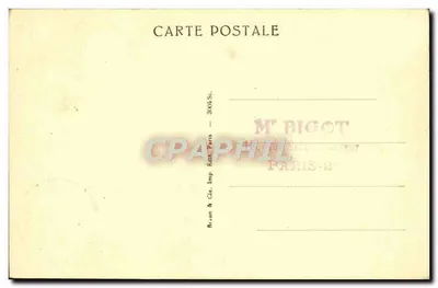 Busto de Le Grand Condé — Museu do Louvre — editor Braun & Cie, Paris — Verso