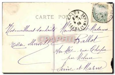Porto de Camaret — Raio do Crepúsculo — Cottet — LL — Verso