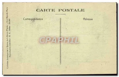 Santa Joana d'Arc — Joana é conduzida ao suplício — Coleção Artística da Casa da Boa Imprensa, n°23 — Verso
