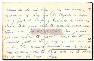 Orquídea — cartão de aniversário — editor não visível — Verso