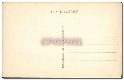 Maule (S.-et-O.) — Rue Parisis e a Torre — Edição Rouvray — Verso
