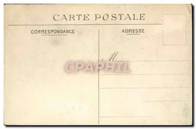 Bilhete postal antigo Baillet Par monsoult institution jeanne d'arc — Verso