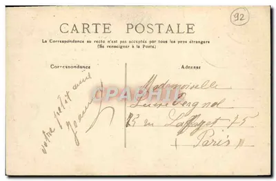 Las Meudon — Re-Bonjour z Lasu Meudon — wydawca nie widoczny — Rewers