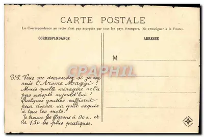 Velho Paris — Hotel de Sens — Rue de l'Hôtel-de-Ville — Forthier et Marotin, Paris, n°19 — Verso