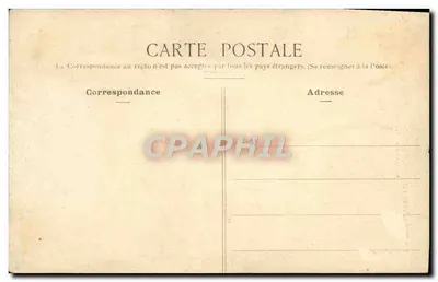 Wejście do domu Guise — Historia Clisson — Stara Paryż B.C. Depozyt 58, Rue des Archives — Rewers