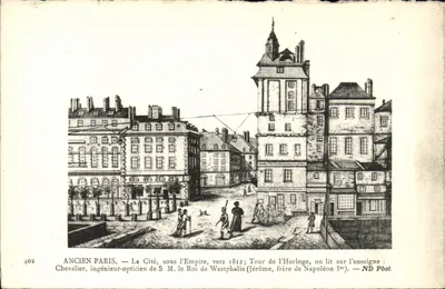 Paris Antigo — A Cidade sob o Império, cerca de 1812 — ND Pbol.