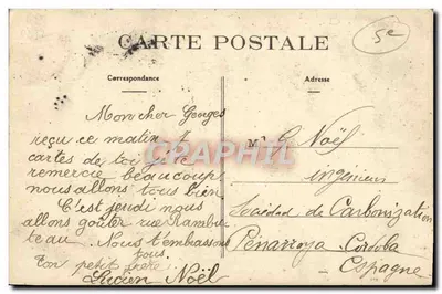 Angriff auf die Panthéon-Barrikade — 10. Mai 1871 — Historische Dokumente — C.P. — Rückseite