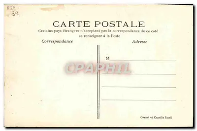 Śmierć Napoleona I na Świętej Helenie w 1821 — wydawnictwo Ossart et Capelle Rueil — Rewers