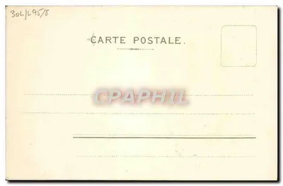 Marie Antoinette — portret w ramie dekoracyjnej — wydawca Sirel, nr 1 — Rewers