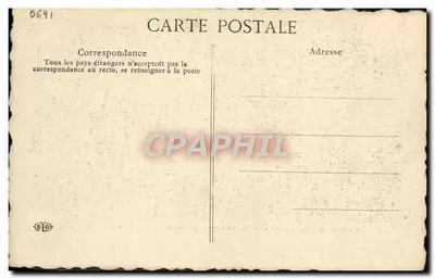Odejście Girondynów na guilotynę — 31 października 1793 — wydawca E.D. n° 0691 — Rewers