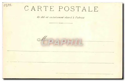 Chambéry — Pomnik Centennia 1792-1892 — figura kobiety trzymającej flagę — wydawca J.J. 2182 — Rewers