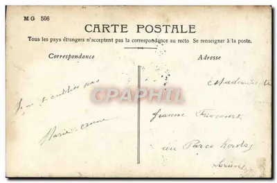 Pani Léa Piron — tancerka z opery — wydano przez M.G. — Rewers