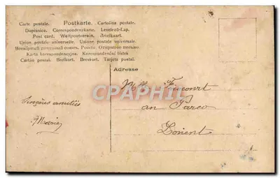 Kobieta w stroju orientalnym — studio — wydawca nieznany, nr 7 — Rewers