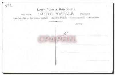 Marguerite Brésil — artista da Coleção Artística do VIN DÉSILES — Reutlinger Paris — Verso