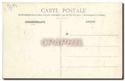 Wnętrze Kabaretu Lapin-Blanc — Paryż, ulica Fèves — rozebranie w 1860 — seria 65 — Rewers