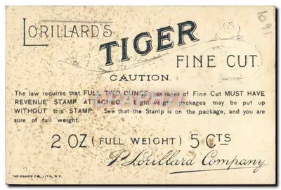Chromo Lorillards's Tiger Flo Henderson — Rewers