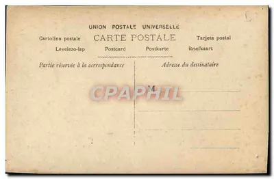 Line Lescot — portrait en buste — éditeur F. K. Léon — Achterkant