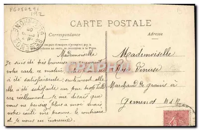 Elise de Vère — Portrait de la chanteuse — Scala, Paris — Rewers
