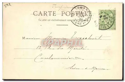 L'Aiglon — Pan André Calmettes — L'H. Paryż — Rewers
